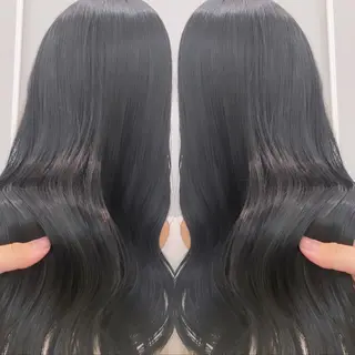 ロング ゆうな/レイヤー/ ラベンダー/髪質改善のヘアスタイル