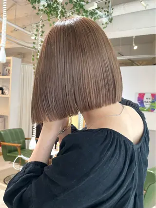 ショート カラー くがれいじ 梅田/ショート/ボブのヘアスタイル