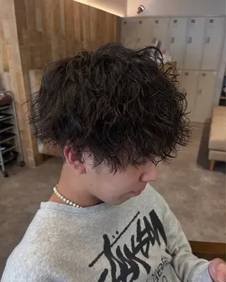 パーマ メンズ 💜垢抜けメンズパー マ💜Sakuraのヘアスタイル