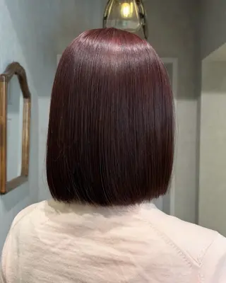 ミディアム カラー 透明感カラー🫧🎀 まりなのヘアスタイル
