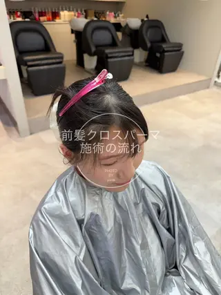 パーマ 𝑦𝑢𝑟𝑖𝑎 AFLOAT大阪のヘアスタイル