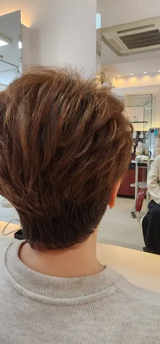 ショート パーマ hairmake Juinのヘアスタイル