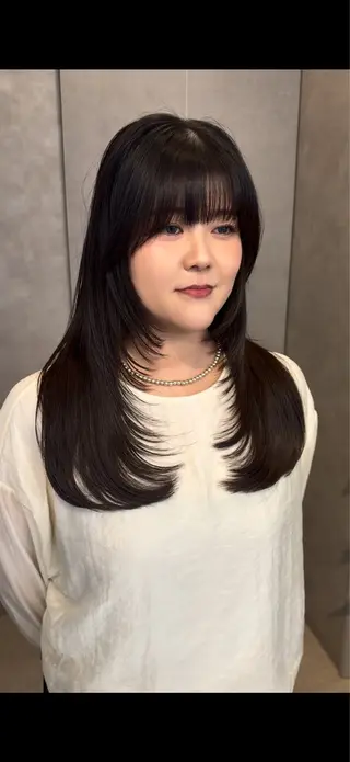 ミディアム 山中 欧輔のヘアスタイル