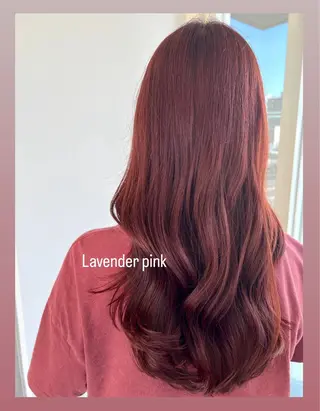 ロング カラー LiTA 友田未来のヘアスタイル