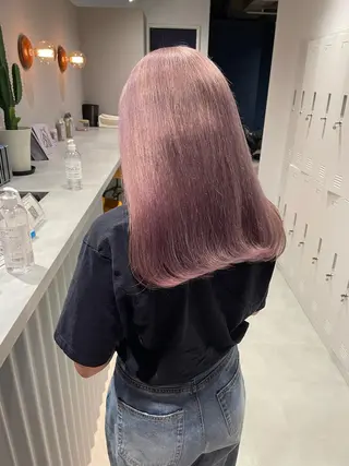 セミロング 🤎カラー比率90% 🤍TAKAYAのヘアスタイル