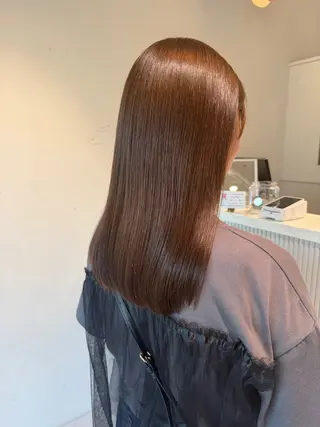 ロング 杉田 茉優のヘアスタイル