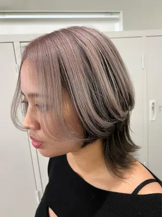 ショート 艶髪🫧髪質改善 縮毛矯正✨影山湧市のヘアスタイル