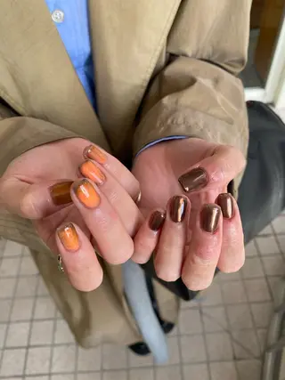 ネイル 栗林 実莉のネイルデザイン