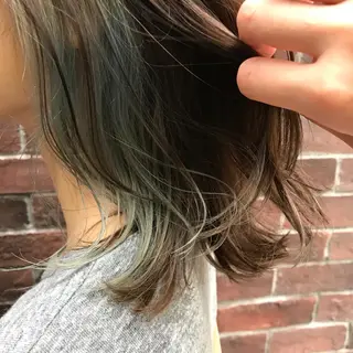 ミディアム u harukaのヘアスタイル