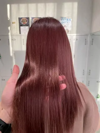 ロング カラー HAREru. モデル募集【戸塚】のヘアスタイル