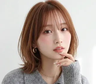 ミディアム レイヤー・カット モデル・こうたのヘアスタイル