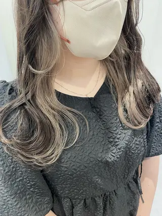 ロング カラー HAREru. モデル募集【戸塚】のヘアスタイル