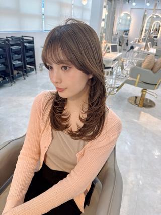 セミロング 中屋 光貴のヘアスタイル