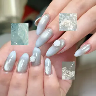 ネイル BLUE CORAのネイルデザイン