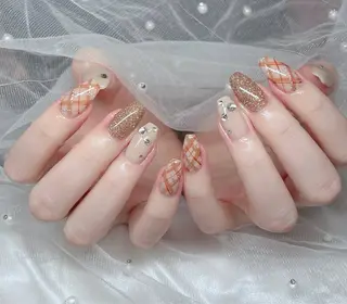 ネイル 🎀PG🩵 ネイルサロンのネイルデザイン