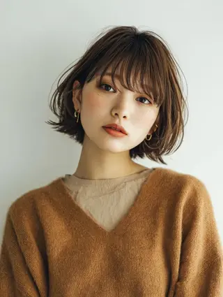 ショート ✂ショートボブ専門 津川里緒✨️のヘアスタイル