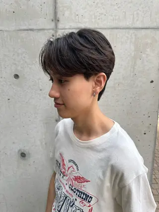 ショート パーマ メンズ 高橋大和/ メンズ特化美容師のヘアスタイル
