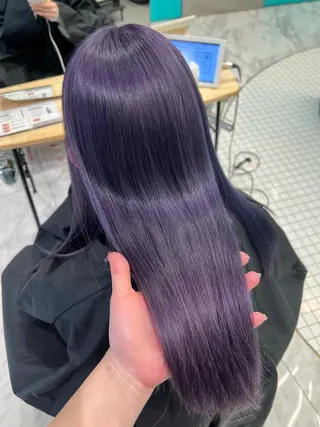 セミロング カラー Risa/盛れる レイヤー/艶カラーのヘアスタイル