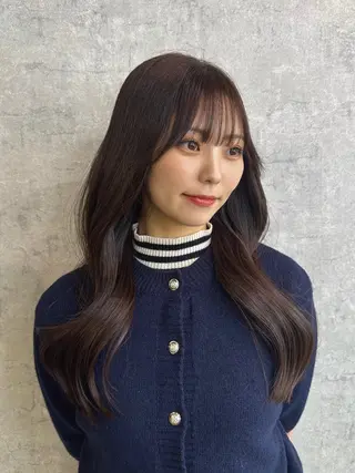ロング トレンド韓国レイヤー 🇰🇷のんのヘアスタイル