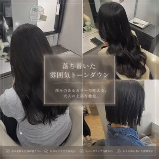 カラー TheEctilo 江坂Yoshimi✨のヘアスタイル