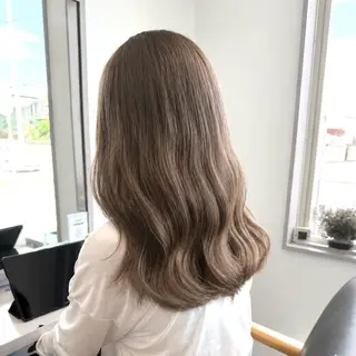 セミロング 癖戻りなし縮毛矯正× 髪質改善✂︎戸祭　伶のヘアスタイル