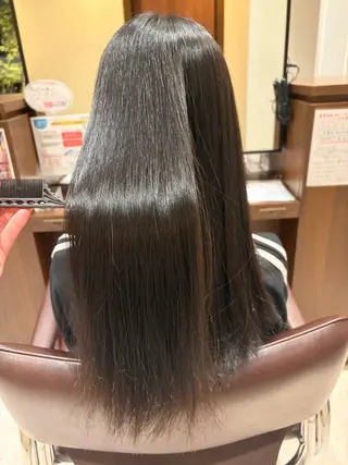 ロング 🫧ナチュラル矯正 /カラー🫧あやりのヘアスタイル