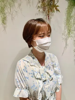 ショート 七原 海夕のヘアスタイル