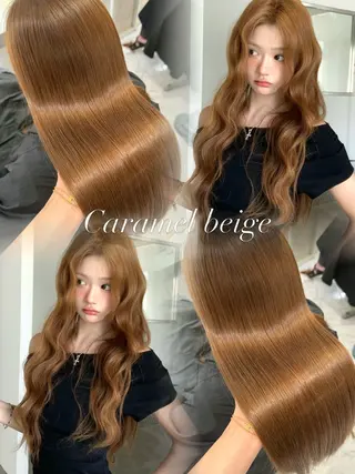 ロング カラー レイヤーカット🫧 🎀Tomoka🎀のヘアスタイル