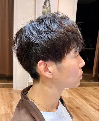 ショート メンズ イシカワ ユウタのヘアスタイル