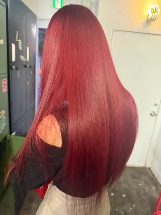 ロング コハル ブリーチモデル募集中のヘアスタイル