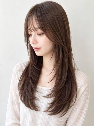 ロング カラー kaho かほのヘアスタイル
