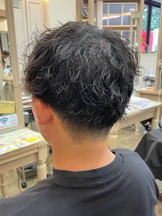 ショート パーマ メンズ メンズパーマ🌀/ 中村郁未のヘアスタイル