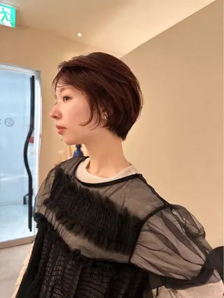 ショート manami / カットモデルのヘアスタイル