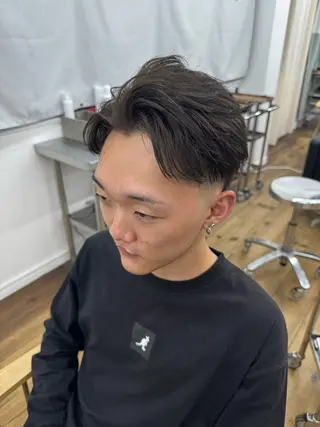 ショート カラー メンズ メンズ特化サロン ユウヘイのヘアスタイル
