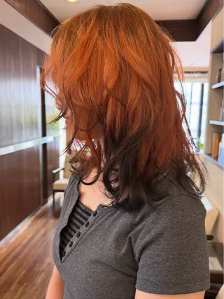 ロング カラー 田室 和幸のヘアスタイル