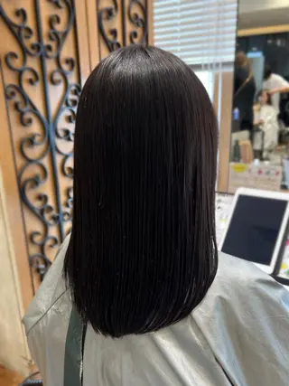 ミディアム 🧡くびれヘア/前髪 顔周り🧡久原結衣のヘアスタイル