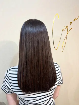 ロング ciyon. ヘア デザイナー ayaのヘアスタイル