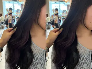 カラー すずき あいりのヘアスタイル