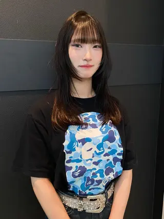 ロング カラー パーマ mai / linoah˚✧のヘアスタイル