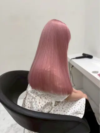 ロング カラー ハイトーンカラー💞 くるみ🎀のヘアスタイル