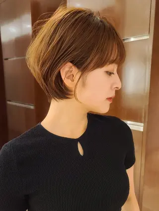 ショート 中高下 由真のヘアスタイル