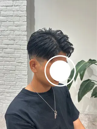 メンズ Kurumi リトル渋谷のヘアスタイル