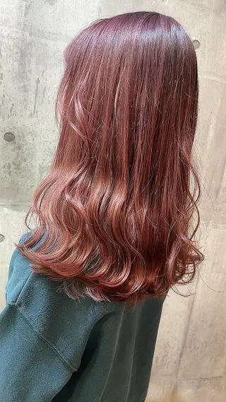 セミロング art-Lago 宮司のヘアスタイル