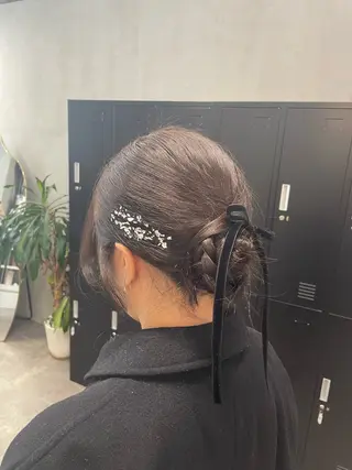セミロング ヘアアレンジ ALLEN hair /まなのヘアスタイル