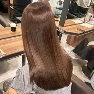 ロング カラー 🩵ྀི縮毛矯正/ Chimomoのヘアスタイル