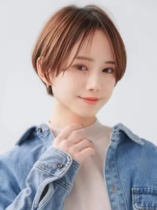 ショート 髪質改善✨透明感 カラー🫧KAORIのヘアスタイル