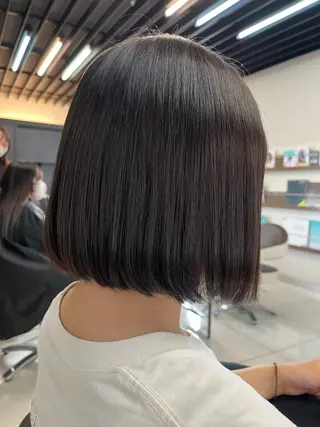 ショート LiTA長嶺 小佐井悠未のヘアスタイル
