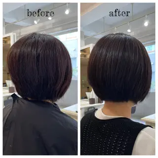 ショート カラー PutiLuca 浅川のヘアスタイル