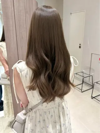 ロング カラー 上品ヘア🤍顔周り/ レイヤー✨/林遼一郎のヘアスタイル