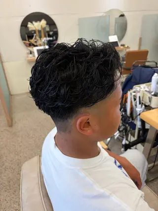 パーマ メンズ ユニカバイミリー MISAKI🫧のヘアスタイル